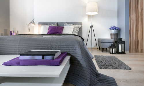 Modern-Home-Bedroom with bed